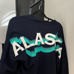 Spirit Jersey Alaska graphic long sleeve shirt.